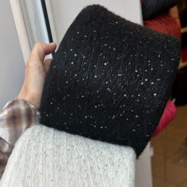 Mohair ar merīnvilna un fliteriem - Image 3
