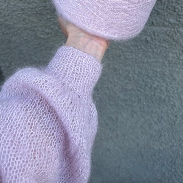 Mohair superkid ar zīdu - Image 3