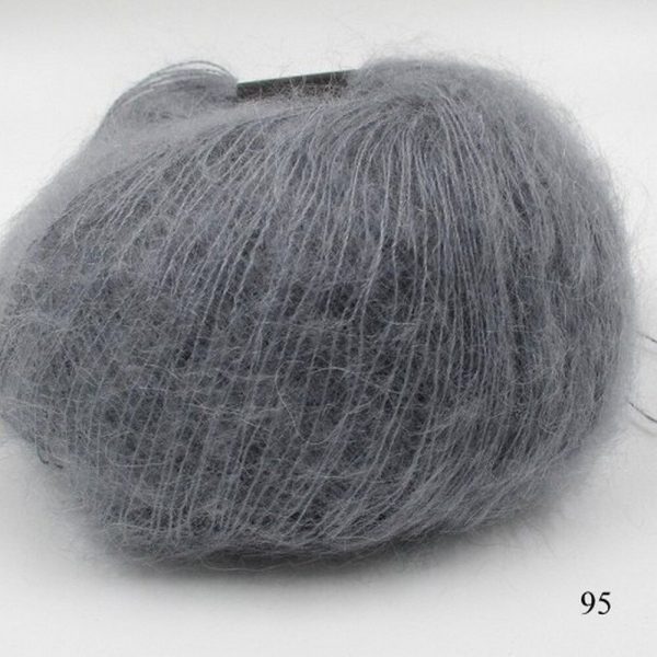 Mohair superkid ar zīda pro lanu - Image 3