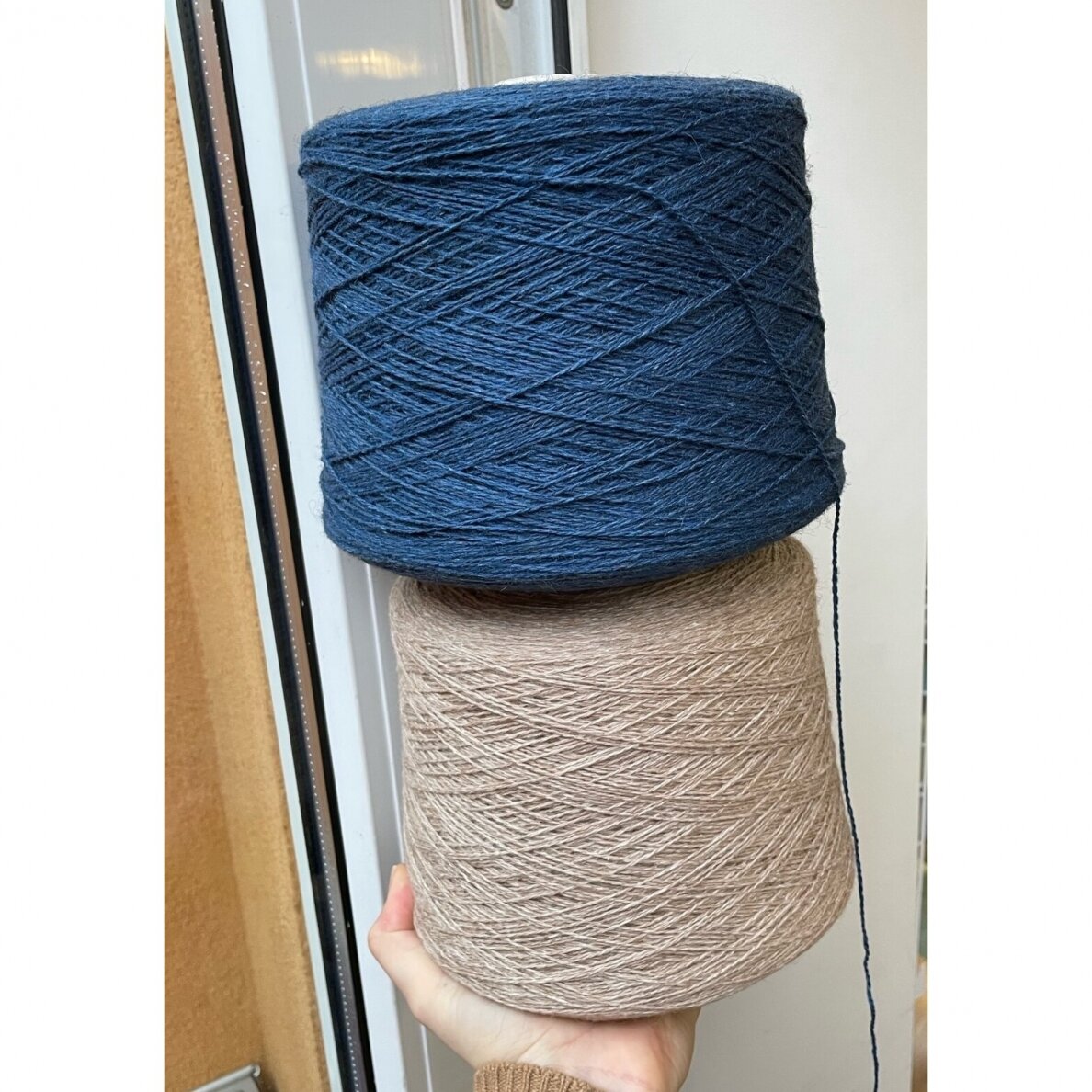 Kamieļu vilna ar merīnvilna un zīdu - Image 4