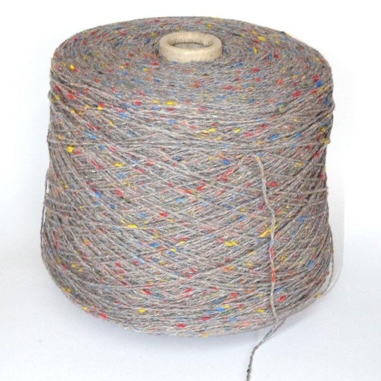 Tvīda Merīnvilna ar zīdu - Image 2